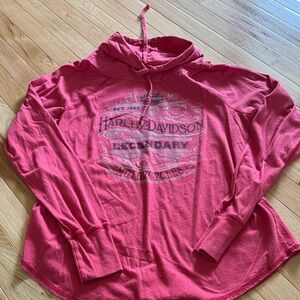Harley-Davidson Red Pullover with Logo